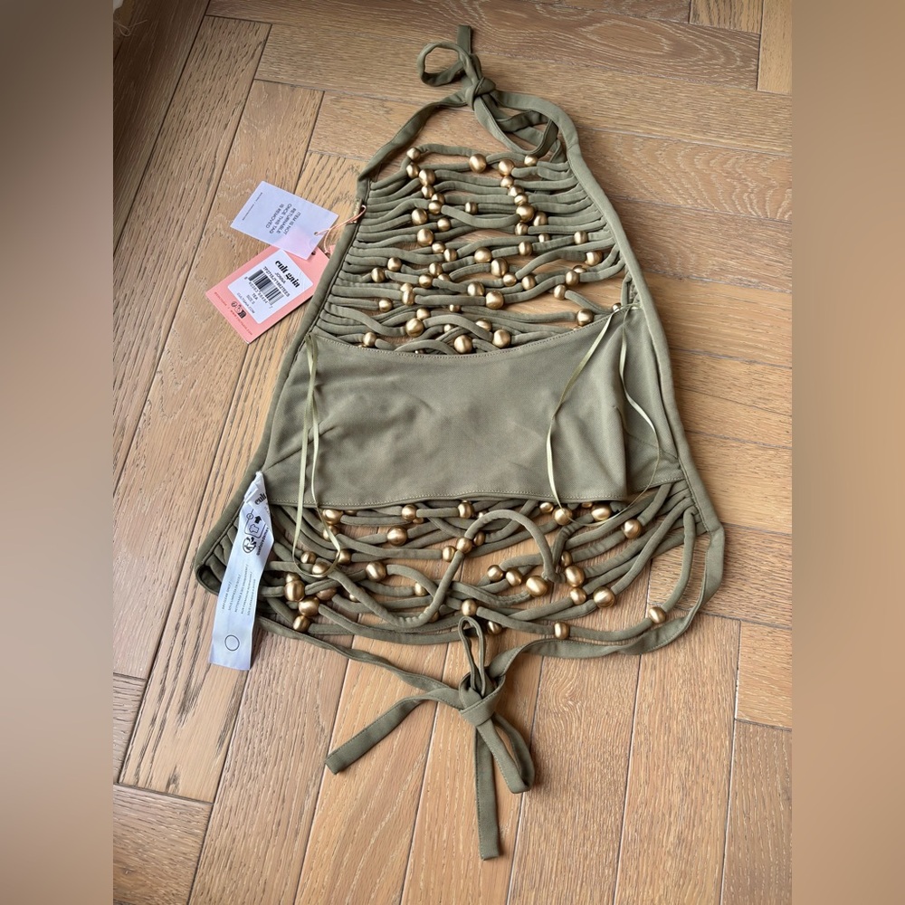 Cult Gaia Jonna Top in Tea - Picture 4 of 13
